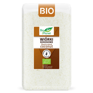 WIÓRKI KOKOSOWE BEZGLUTENOWE BIO 500 g – BIO PLANET