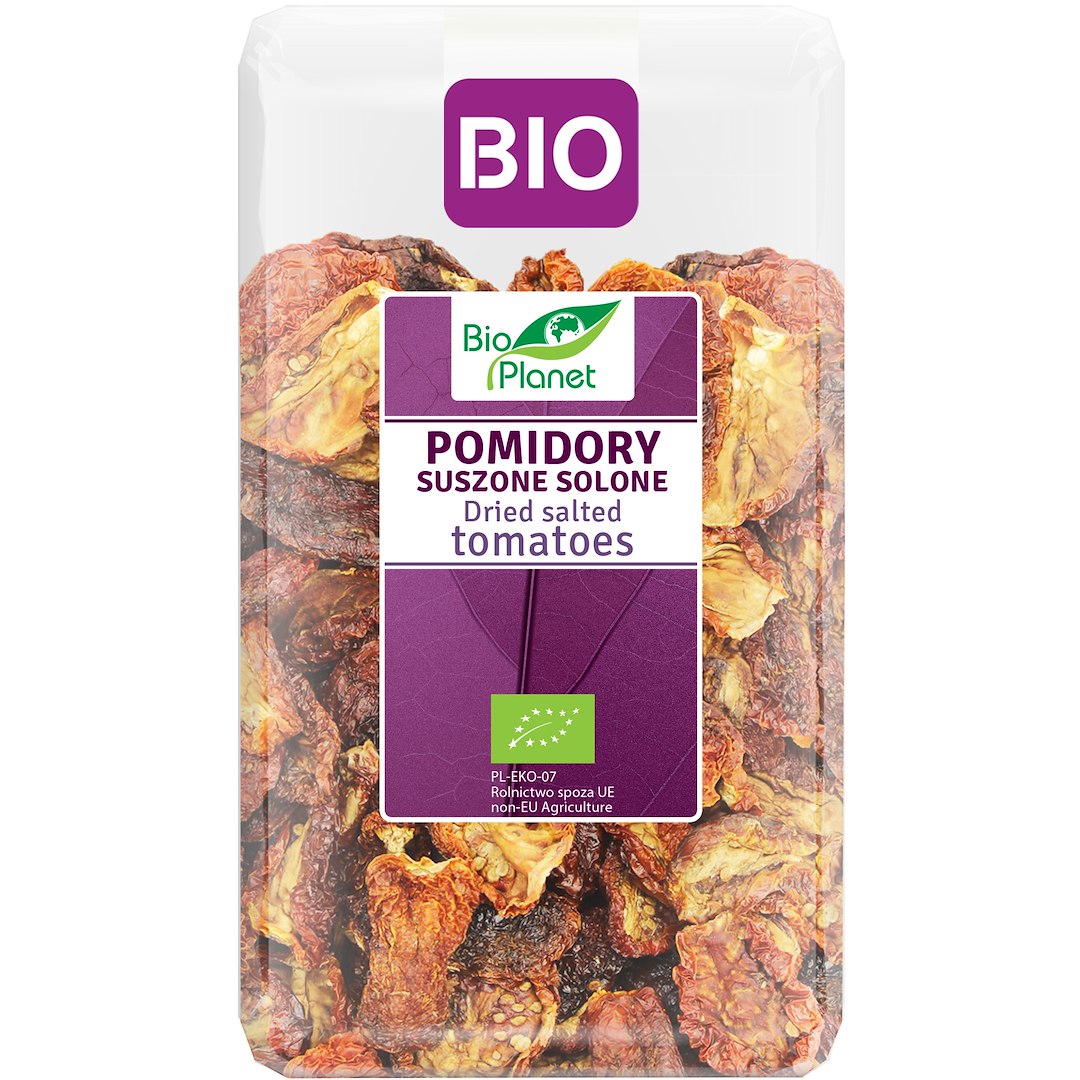 POMIDORY SUSZONE SOLONE BIO 400 g - BIO PLANET - obrazek 2
