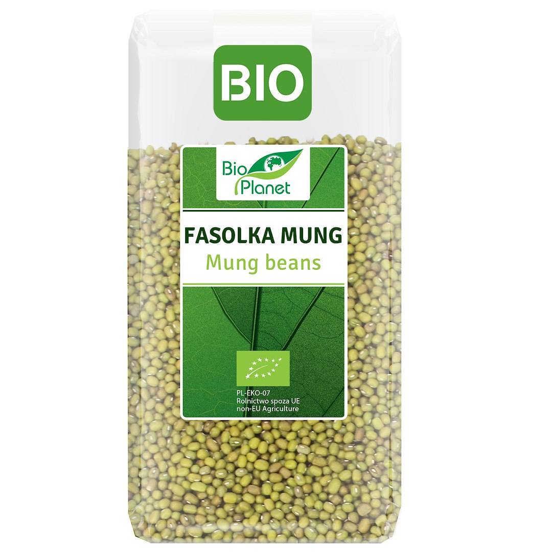 FASOLKA MUNG BIO 500 g - BIO PLANET - obrazek 2