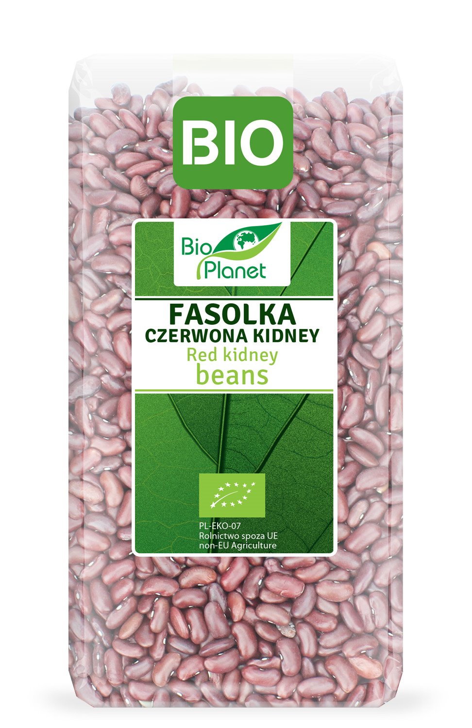 FASOLKA CZERWONA KIDNEY BIO 500 g - BIO PLANET - obrazek 2