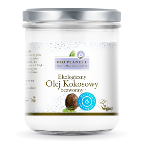 OLEJ KOKOSOWY BEZWONNY BIO 400 ml – BIO PLANETE