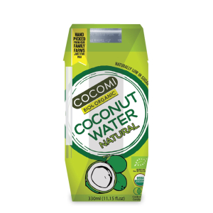 WODA KOKOSOWA NATURALNA BIO 330 ml – COCOMI