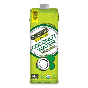 WODA KOKOSOWA NATURALNA BIO 1 L – COCOMI