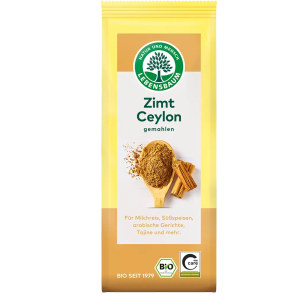 CYNAMON CEJLOŃSKI MIELONY BIO 50 g – LEBENSBAUM
