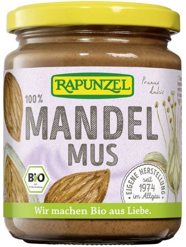KREM Z MIGDAŁÓW PRAŻONYCH 100 % BIO 250 g - RAPUNZEL - obrazek 2