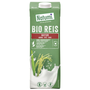 NAPÓJ RYŻOWY BEZ DODATKU CUKRÓW BEZGLUTENOWY BIO 1 L – NATUMI
