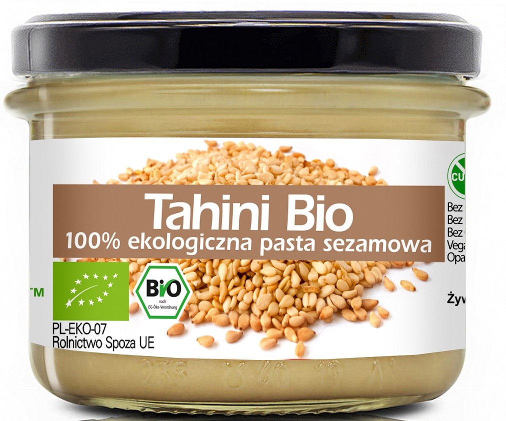 TAHINI (PASTA SEZAMOWA) BIO 180 g - BIOFOOD - obrazek 2