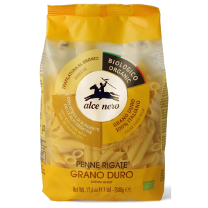 MAKARON (SEMOLINOWY) PENNE BIO 500 g – ALCE NERO