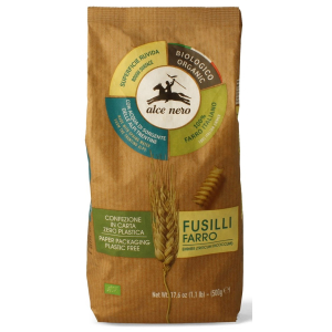 MAKARON (Z PŁASKURKI) ŚWIDERKI BIO 500 g – ALCE NERO