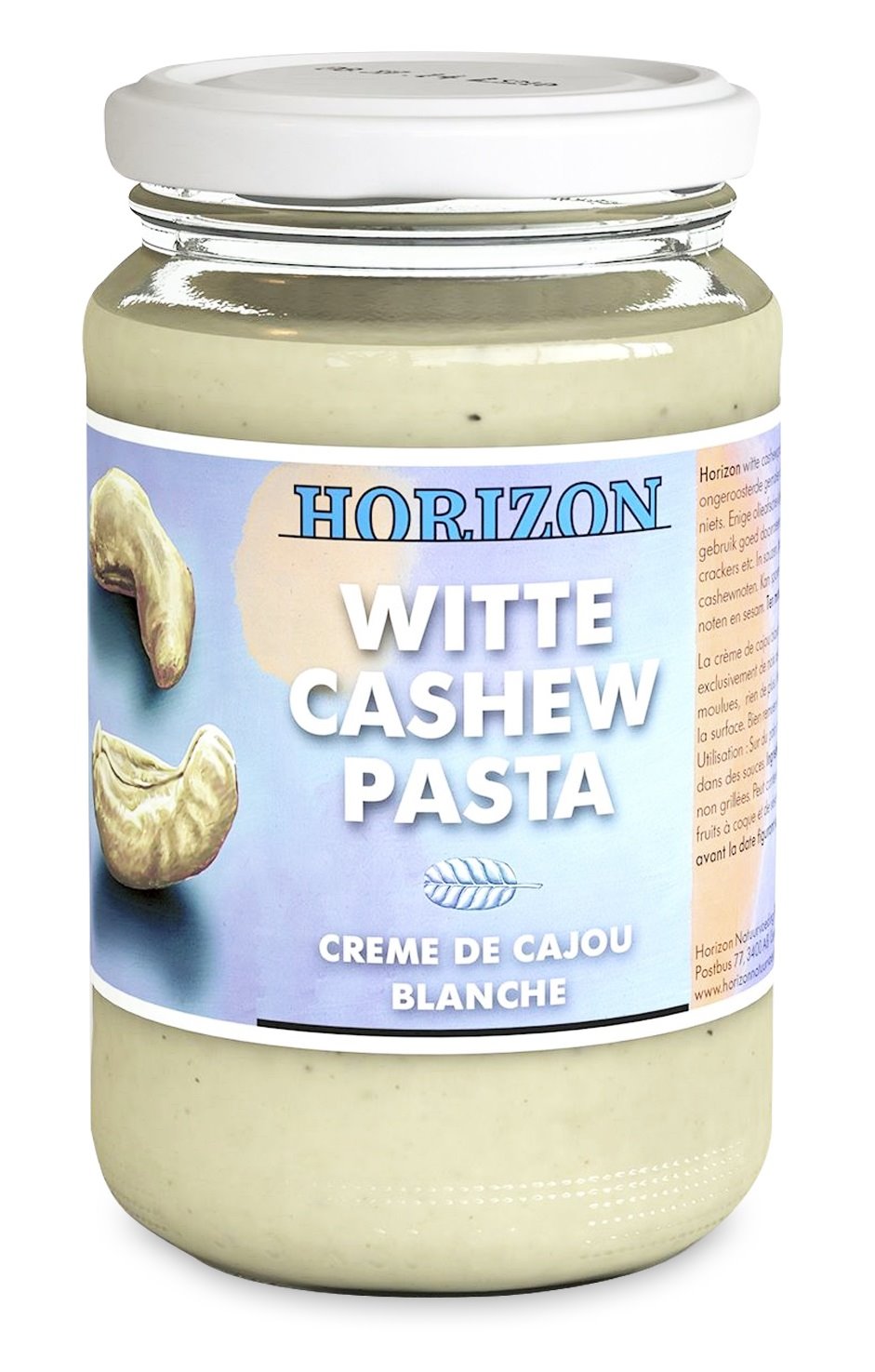 KREM Z ORZECHÓW NERKOWCA 100 % BIO 350 g - HORIZON - obrazek 2