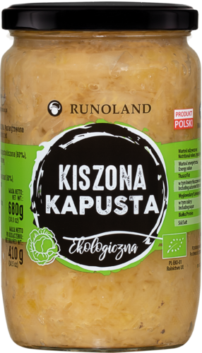 KAPUSTA KISZONA BIO 680 g (410 g) - RUNOLAND - obrazek 2