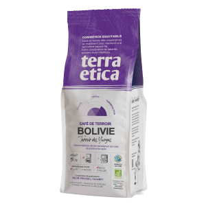 KAWA MIELONA ARABICA 100 % BOLIWIA FAIR TRADE BIO 250 g – TERRA ETICA