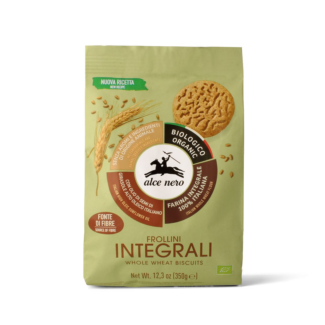 CIASTKA PEŁNOZIARNISTE BIO 350 g - ALCE NERO - obrazek 2