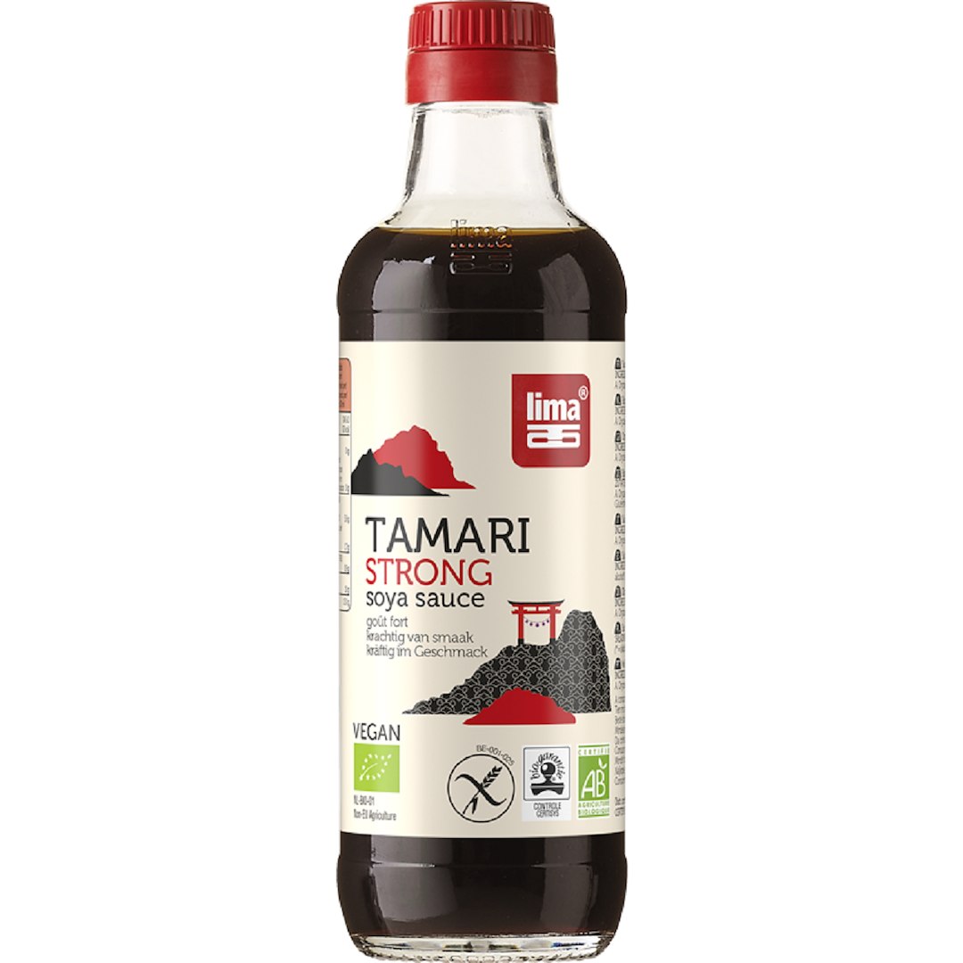 SOS SOJOWY TAMARI MOCNY BEZGLUTENOWY BIO 250 ml - LIMA - obrazek 2