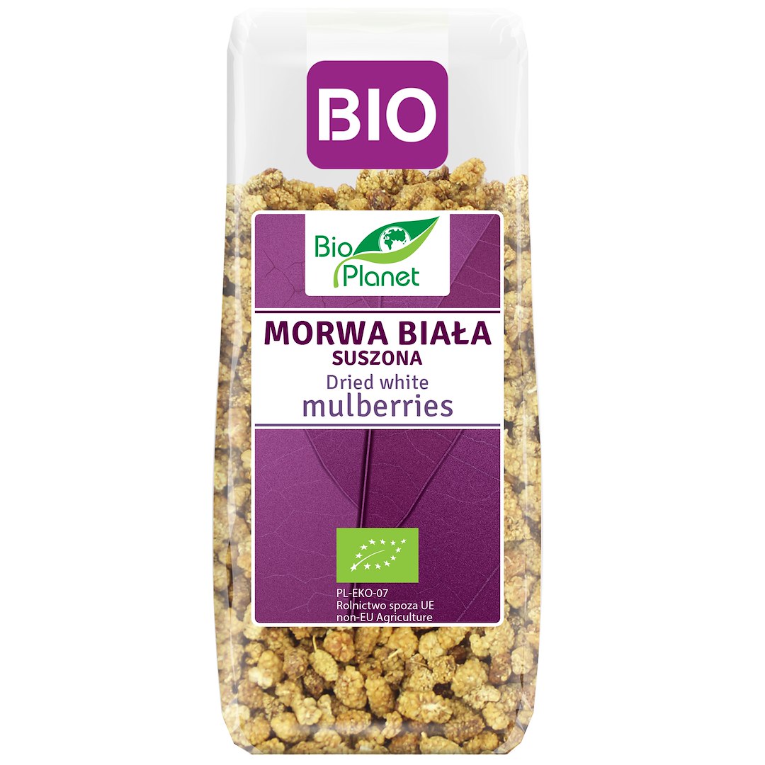 MORWA BIAŁA SUSZONA BIO 100 g - BIO PLANET - obrazek 2