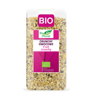 CRUNCHY OWOCOWE BIO 250 g – BIO PLANET