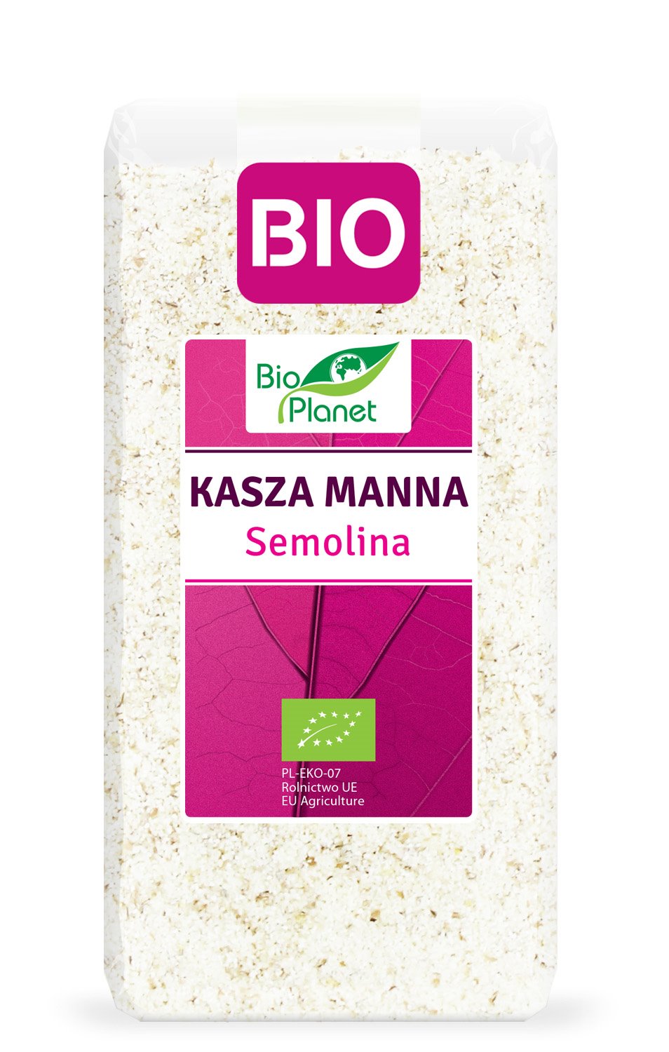 KASZA MANNA BIO 500 g - BIO PLANET - obrazek 2