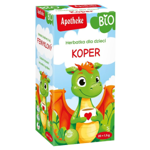 HERBATKA DLA DZIECI – KOPER WŁOSKI BIO (20 x 1,5 g) 30 g – APOTHEKE