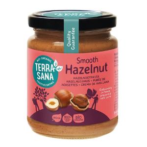 KREM Z ORZECHÓW LASKOWYCH PRAŻONYCH 100 % BIO 250 g – TERRASANA