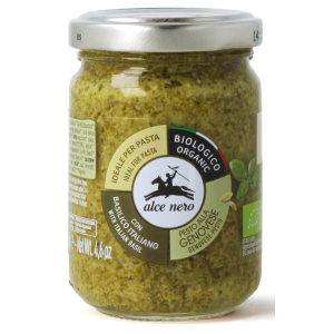 PESTO GENOVESE (SOS BAZYLIOWY) BIO 130 g – ALCE NERO
