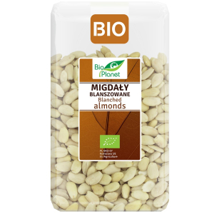 MIGDAŁY BLANSZOWANE BIO 1 kg – BIO PLANET
