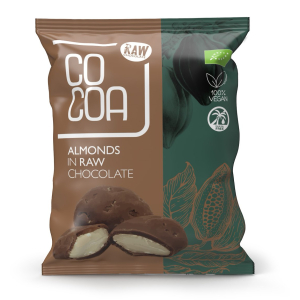 MIGDAŁY W CZEKOLADZIE SUROWEJ BIO 70 g – COCOA