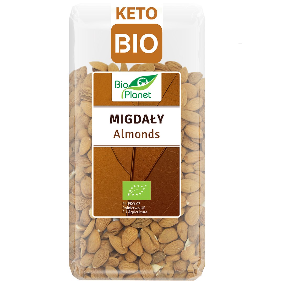 MIGDAŁY BIO 350 g - BIO PLANET - obrazek 2