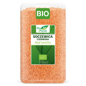 SOCZEWICA CZERWONA BIO 1 kg – BIO PLANET