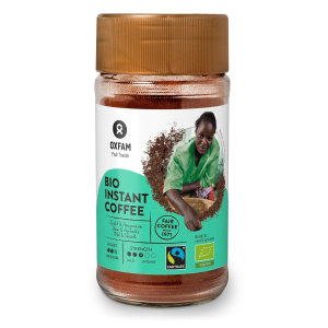 KAWA ROZPUSZCZALNA ARABICA/ROBUSTA TANZANIA FAIR TRADE BIO 100 g – OXFAM