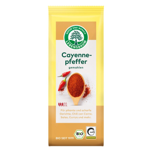 CHILI (PIEPRZ CAYENNE) BIO 50 g – LEBENSBAUM