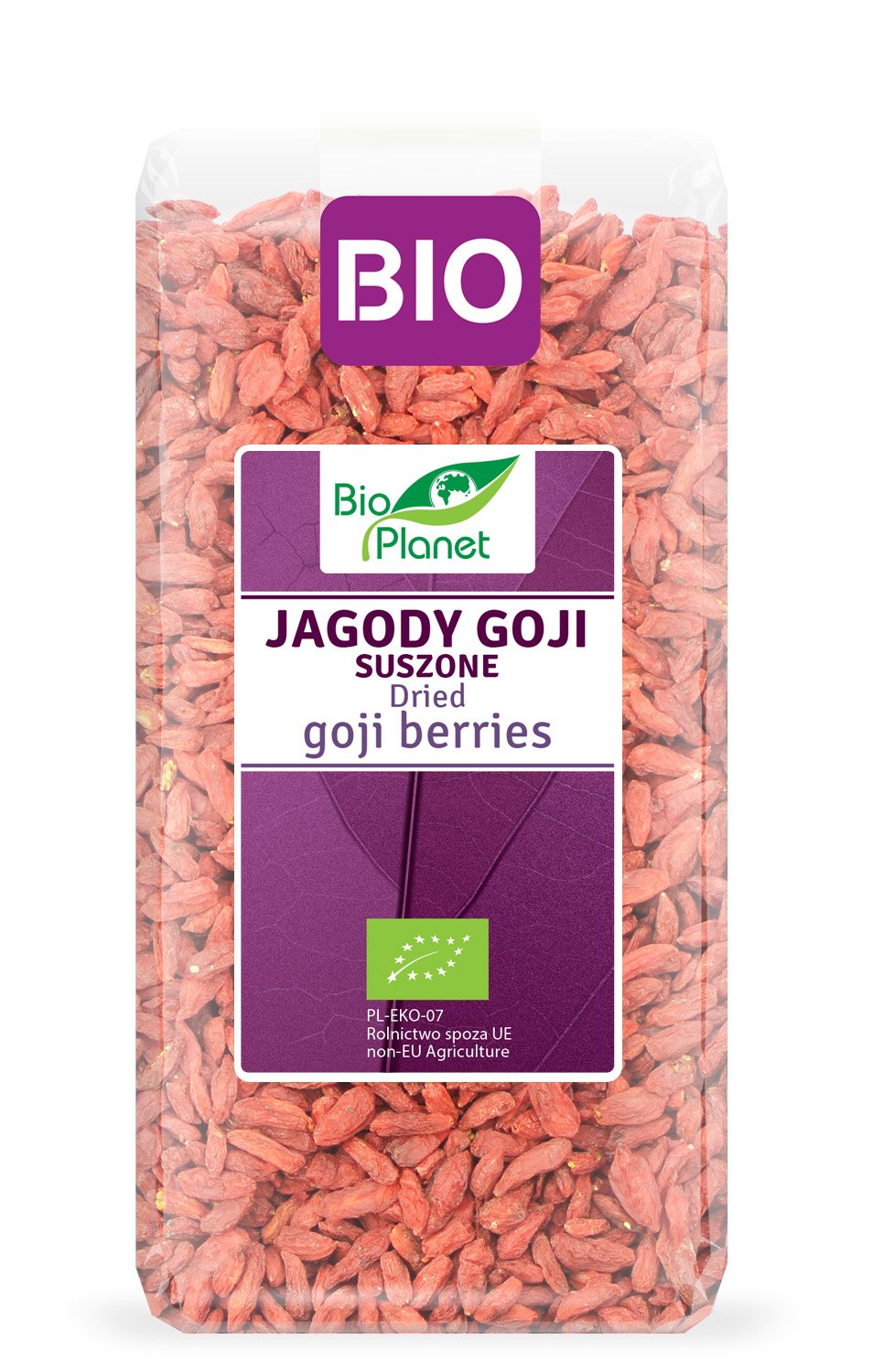 JAGODY GOJI SUSZONE BIO 250 g - BIO PLANET - obrazek 2