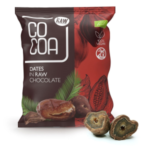 DAKTYLE W CZEKOLADZIE SUROWEJ BIO 70 g – COCOA
