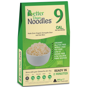 MAKARON (KONJAC) NOODLE BEZGLUTENOWY BIO 385 g (300 g) – BETTER THAN FOODS