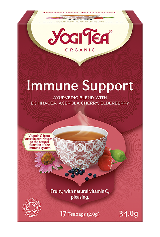 HERBATKA NA ODPORNOŚĆ (IMMUNE SUPPORT) BIO (17 x 2 g) 34 g - YOGI TEA - obrazek 2