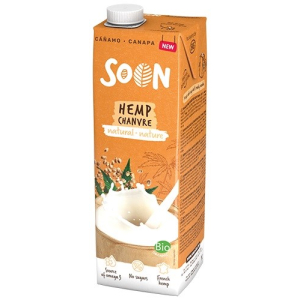 NAPÓJ Z KONOPI OMEGA-3 BEZ CUKRU BIO 1 L – SOJADE (SOON)