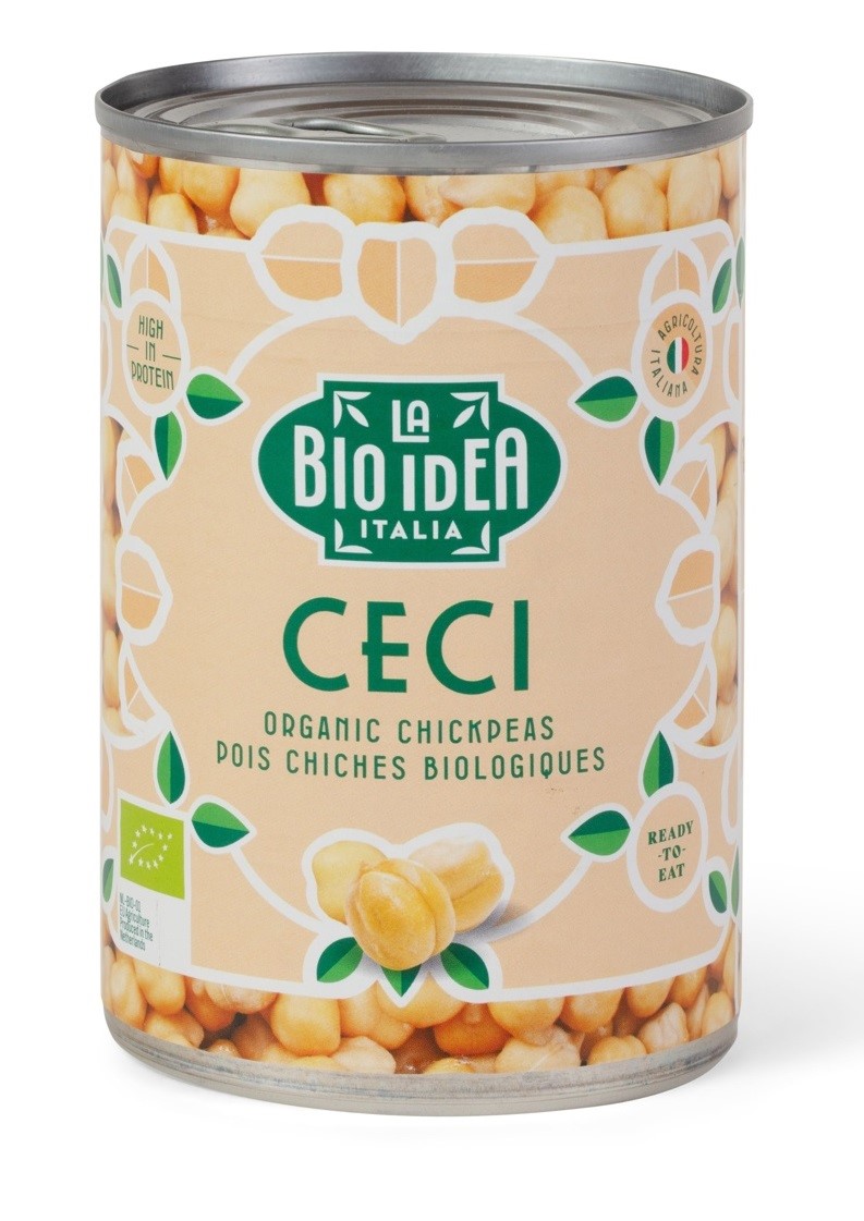CIECIERZYCA W ZALEWIE BIO 400 g (240 g) - LA BIO IDEA - obrazek 2