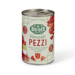 POMIDORY KROJONE BEZ SKÓRY BIO 400 g (240 g) – LA BIO IDEA