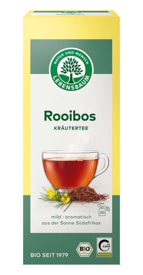 HERBATKA ROOIBOS BIO (20 x 1,5 g) 30 g - LEBENSBAUM - obrazek 2