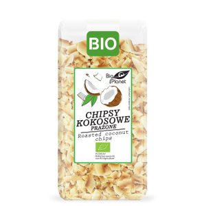 CHIPSY KOKOSOWE PRAŻONE BIO 150 g – BIO PLANET