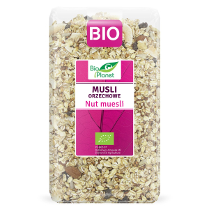 MUSLI ORZECHOWE BIO 600 g – BIO PLANET