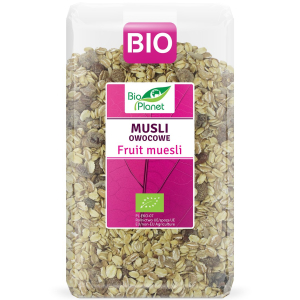 MUSLI OWOCOWE BIO 600 g – BIO PLANET