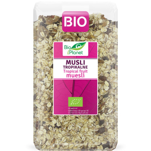 MUSLI TROPIKALNE BIO 600 g – BIO PLANET