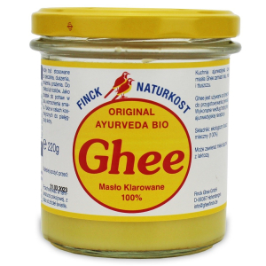 MASŁO KLAROWANE GHEE BIO 220 g (242 ml) – FINCK AYURVEDA