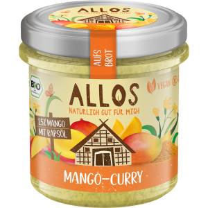 PASTA KREMOWA Z MANGO I CURRY BEZGLUTENOWA BIO 140 g – ALLOS