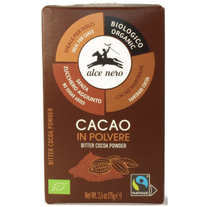 KAKAO W PROSZKU FAIR TRADE BIO 75 g – ALCE NERO