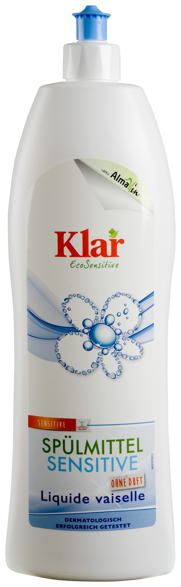 PŁYN DO MYCIA NACZYŃ SENSITIVE ECO 1 L - KLAR - obrazek 2