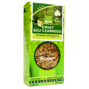 HERBATKA KWIAT CZARNEGO BZU BIO 50 g – DARY NATURY