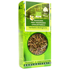 HERBATKA POLECANA PRZY NADMIARZE CHOLESTEROLU BIO 50 g – DARY NATURY