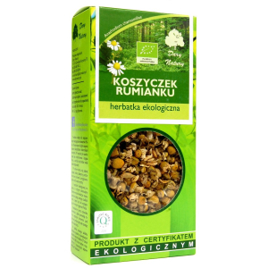 HERBATKA KOSZYCZEK RUMIANKU BIO 25 g – DARY NATURY