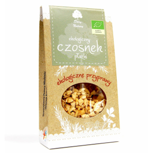 CZOSNEK PŁATKI BIO 50 g – DARY NATURY